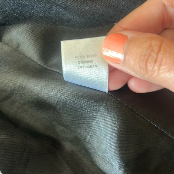 Pendleton 100% Virgin Wool Petite Size Small Black One Button Blazer - Picture 7 of 11